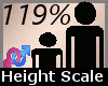 Height Scale 119% F