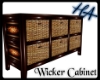 ~HA~ Wicker Cabinet