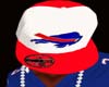Bills Fitted Wht & Red