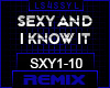 SXY - SEXY AND I KNOW IT
