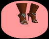 blk/gry plaid heels