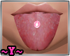 ~Y~Pink Tongue Piercing