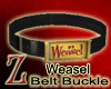 [Z]Weasel Belt Buckle