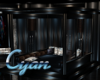 Enc. Cyan Lounge Bed