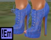 !Em Blue Lace Shoe