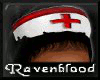 ~RB~ Nurse Hat Black-Red