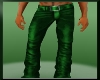 ~T~Green Leather Pants