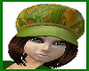 Green Retro Hat/Hair