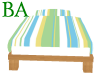[BA] Striped Toddler Bed
