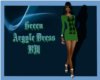 Green Argyle Dress BM