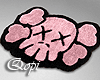 Pink Kaws Rugs