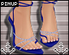 ⚓ | Strappy Heels Blue