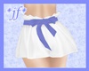 *jf* Peri Belt Wht Skort