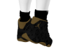 brown and blak jorden