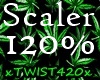 Scaler 120%