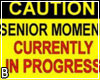 Senior Moment Sign