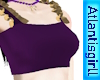 Purple n Gold Frills