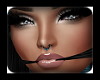 Nose Piercing Blue