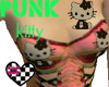 Kitty Punk corset Top