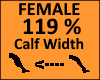 Calf Scaler 119% Female