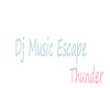 music escape sign