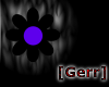 [Gerr]Flower -PurpleBlak