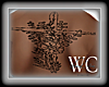 DW CROSS BACK TATTOO