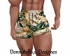 tropical muscle shorts