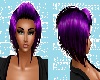 sassy short purple hair
