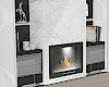 Cabinet w Fireplace