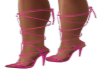 pink strip heels