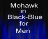*ST* Mohawk Black-Blue