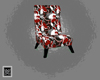 B*Black/Red/White Chair