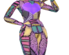 Stitched up Catsuit
