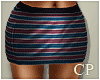 )Cp(-Multi Stripe Skirt
