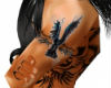 Raven Tribal Armband tat