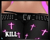 Cross Pants Pink RLL