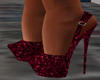 PNKHEARTN GLITTER HEELS