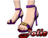 JF Purple Spike Heel
