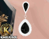 💕 Asia Black Earrings