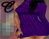 Purple Sweater Dress RLL
