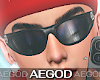 Ⲁ𝓖 Y2K Black Glasse