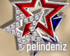 [P] 4th july earrings