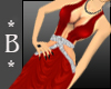 *B* Red Elegant Dress