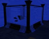 BLACK/BLU POSELESS BED