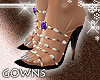 purple jewel sandals