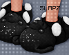 !!S Bear Slippers Black