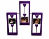 purple love frame