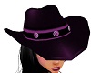 Cowgirl hat Purple