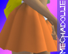 Senshi Orange Skirt